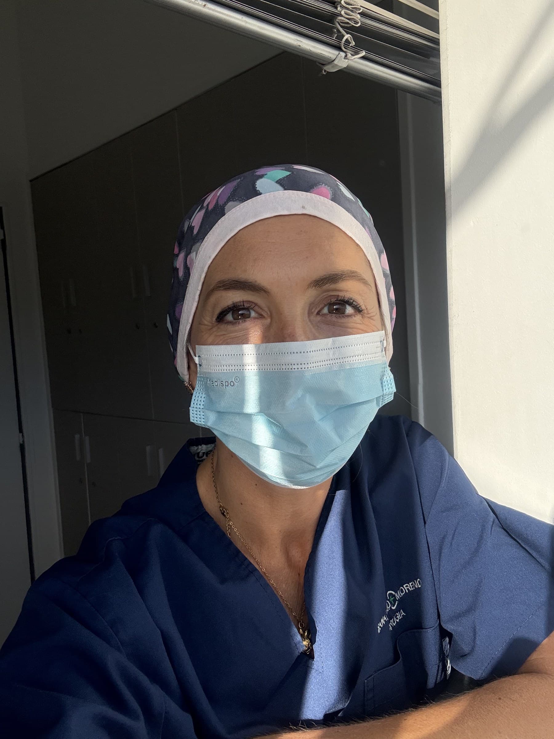 Dra. Florencia López en quirófano